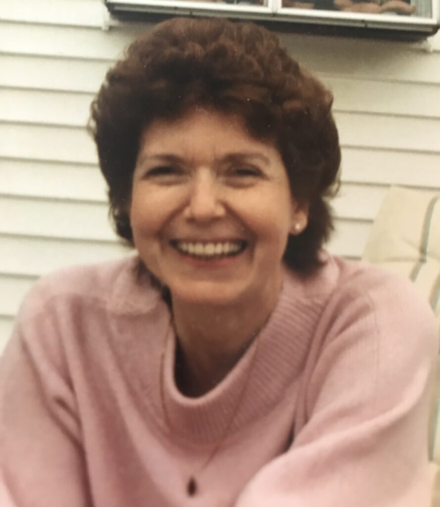 My mother-in-law Dr. Edna Graff in 1995.