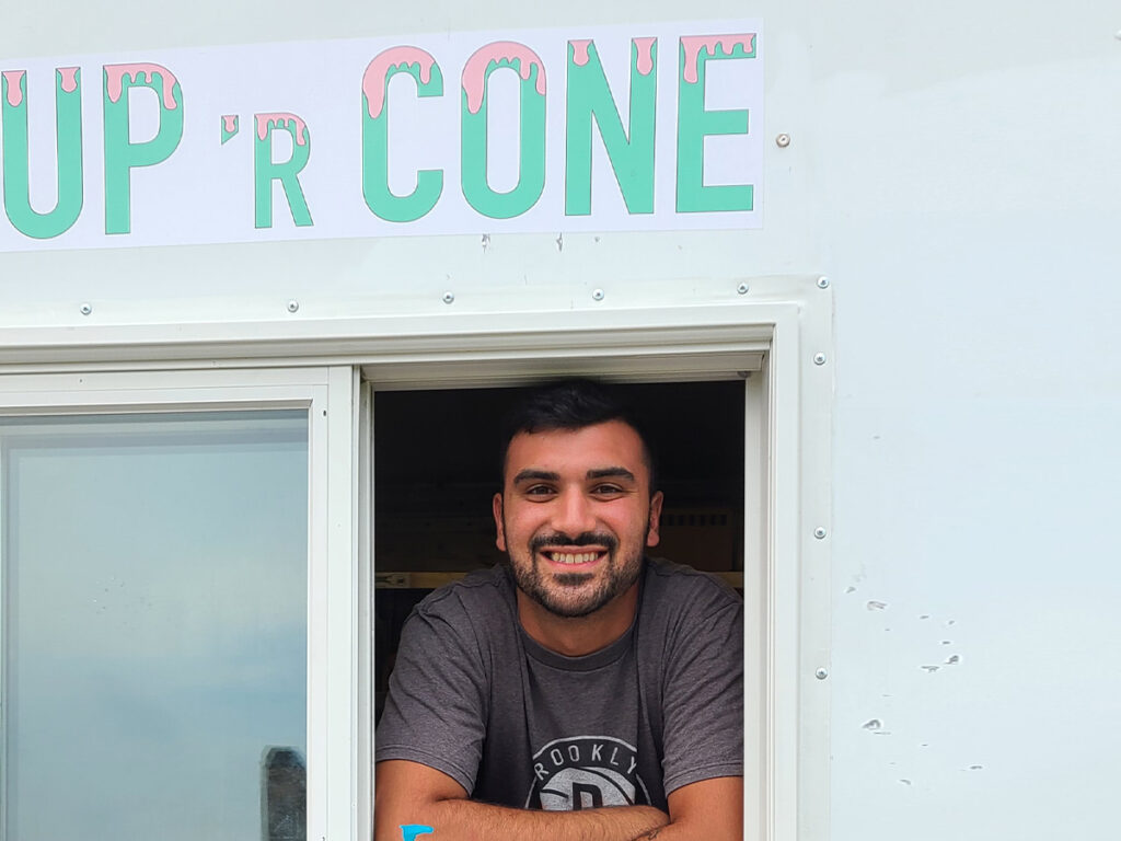 Vince Failla is the proud owner of Cup ‘R Cone ice cream truck.
